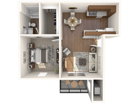 Meadows Floor Plan  at Candlewood, Corpus Christi, TX